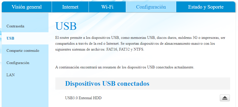 Configuración Router
