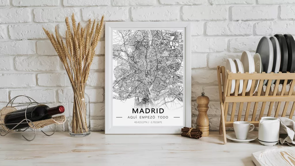 Mapa Madrid