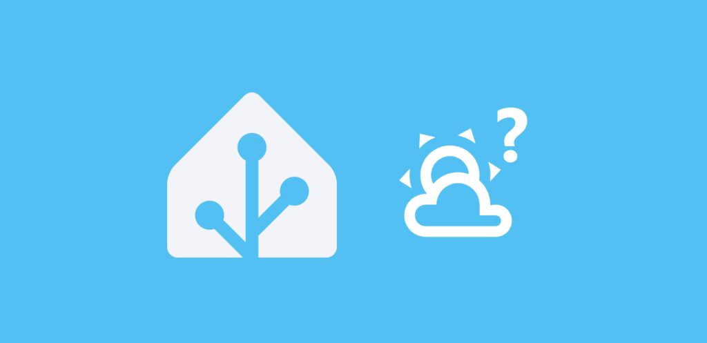 Previsión meteorológica en Home Assistant