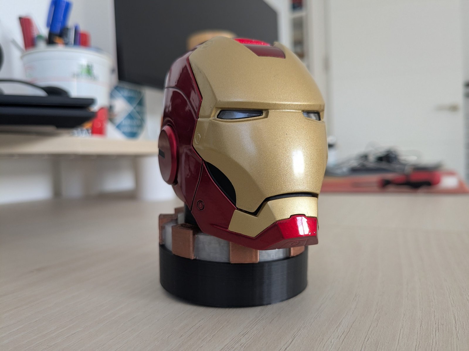 Soporte casco Iron Man