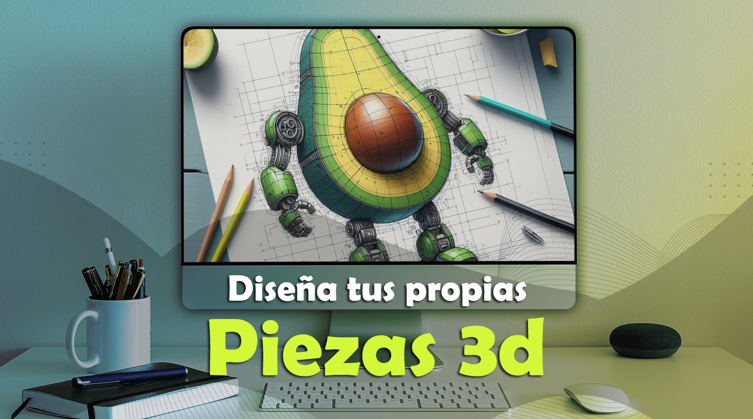 Diseña tus propias Piezas 3D