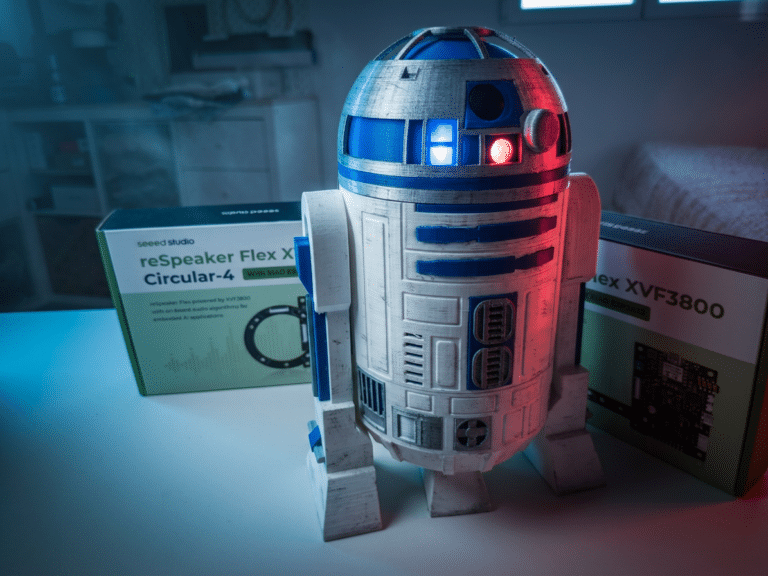 R2D2 (reSpeaker Flex XVF3800)